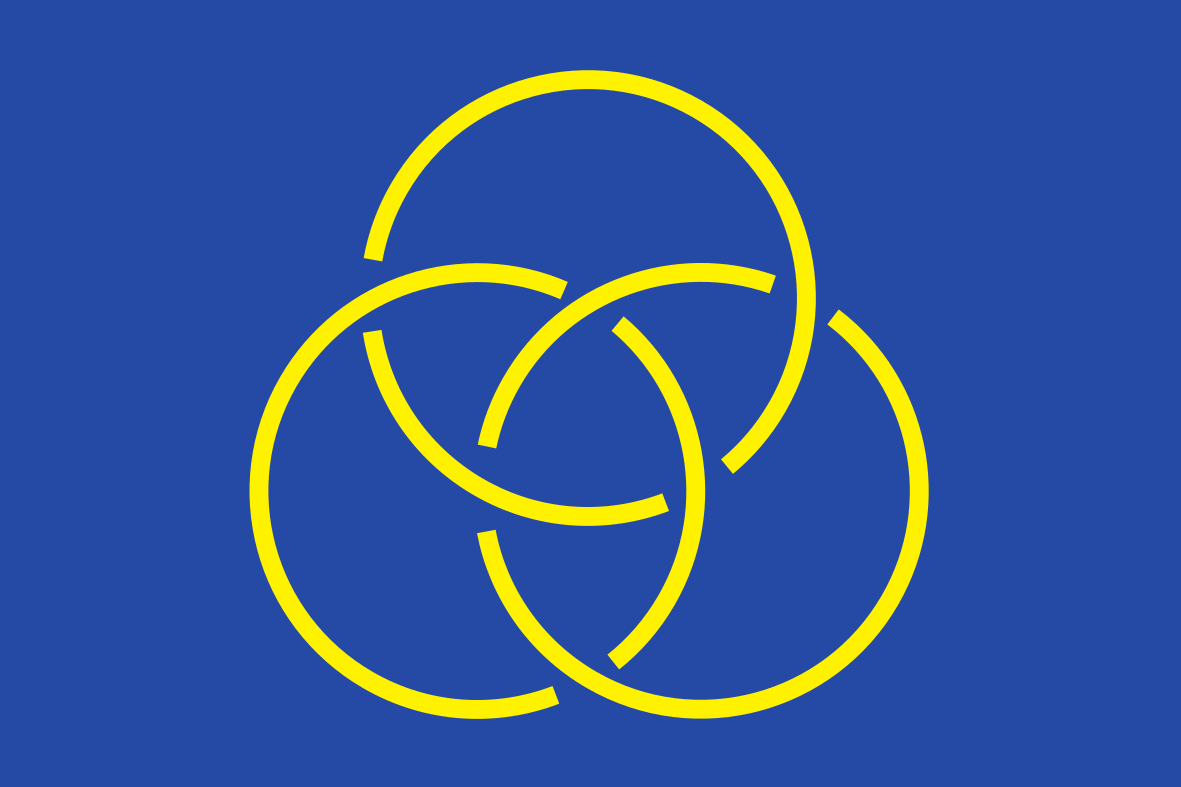 Logo of first EUTOPIA meeting -- Borromean rings